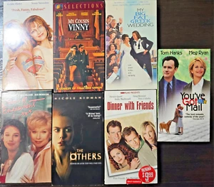 Lot of 7 VHS Drama, Comedy Movies -Cousin Vinny, Fat Greek Wedding, Others.... - Picture 1 of 10