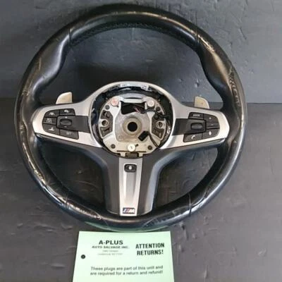 2018 BMW 530I OEM Steering Wheel M Sport ID SW807189702 Fits 17-19 - Image 1 of 4