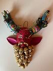 Mexican Oaxaca Ocotlan Folk Art Clay Devil Skulls and bugs CONCEPCION AGUILAR #2