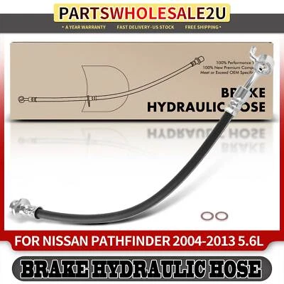 Rear Right Brake Hydraulic Hose for Nissan Pathfinder 2004-2013 3.5L 4.0L 5.6L Foto 1 de 4