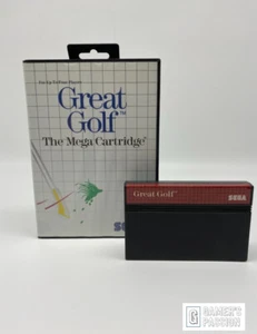 Great Golf The Mega Cartridge I Sega Master System I muy bueno I embalaje original I caja - Imagen 1 de 3