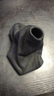 BMW X3 E83 SÉLECTEUR AUTOMATIQUE SURROUND COVER GARNITURE CUIR 3427948 - Photo 1/4