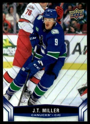 2023-24 Upper Deck Tim Hortons J.T. Miller Vancouver Canucks #99 - Image 1 of 2