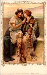 Vintage Artist Postcard "Viola & the Duke Shakespeare- 12th Night KD9 - Picture 1 of 2