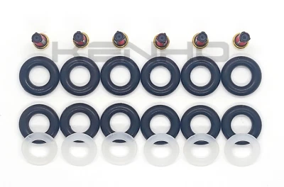Injector o-ring seal kit for 2003-2006 Kia Sorento 3.5L V6 G6CU fits 3531038010 - Image 1 of 4