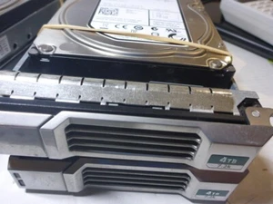 2 X Dell 4TB ST4000NM0023 7.2K 6G 128MB Cache 3.5" SAS HDD Hard Drive 0DRMYH - Afbeelding 1 van 9