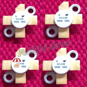 Transistor de microondas 4 piezas para SD1446 RF/VHF/UHF ST CASE-M-113 Stock en EE. UU. - Imagen 1 de 5