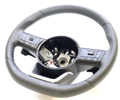 Nissan Qashqai J12 484306UJ6B Lenkrad 484306UJ2D Multifunktionslenkrad Leder - Bild 1 von 4