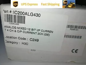 Free Tax GE FANUC IC200ALG430 Module New in box Spot Goods UPS Expedited - Picture 1 of 6