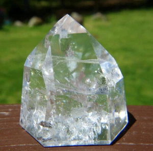 Polished Lemurian Quartz Channeling Crystal - Picture 1 of 6