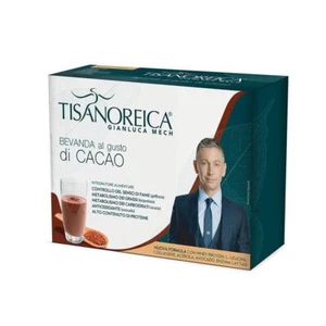Tisanoreica Bevanda Al Gusto Di Cacao Integratore Alimentare, 4 Bustine - Foto 1 di 1