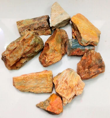 Piedra preciosa suelta áspera sin tratar crisoberilo ojo de gato 100 % natural K11 Foto 1 de 4