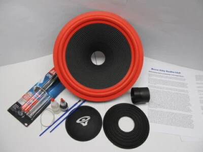 Kit de reconexión At12 de 12" para woofer cono acanalado Cerwin Vega ATW-12 ATW12 (At-12) Foto 1 de 2