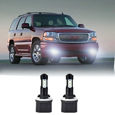 Bombilla antiniebla LED 880 alta potencia IP60 para GMC Yukon SLE Sport 2000-2006 Foto 1 de 4