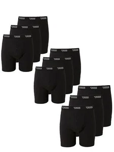 D555 Herren Boxershorts Übergröße Premium Baumwolle 9 Paar Pack 901000 2XL-8XL - Bild 1 von 9