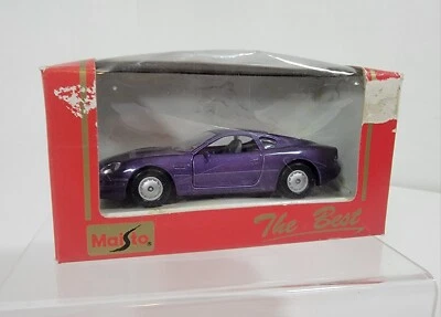 Aston Martin DB7 Púrpura Maisto Diecast Coche Raro De Colección Nuevo Sellado En Caja Foto 1 de 3