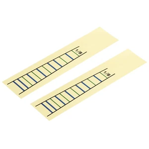 Violin Finger Position Marker Sticker Fret Guide Indicator 1/8 Yellow,2pcs - Picture 1 of 6