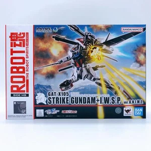 Robot Spirits SIDE MS GAT-X105 Strike Gundam + I.W.S.P. ver. A.N.I.M.E. Figure - Picture 1 of 6