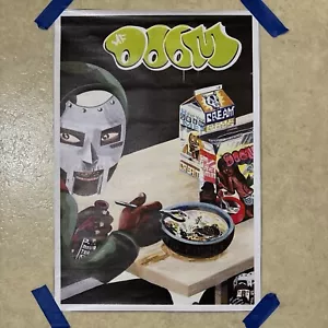 MF Doom ✅ Hip Hop Rap Music Poster ✅ Wall Art Canvas Man Cave ✅ 12x18” Unframed - Picture 1 of 4