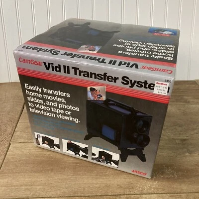 CamGear VID II Transfer System For Movies,Slides & Photos To Video Tape New Nos - Image 1 of 4