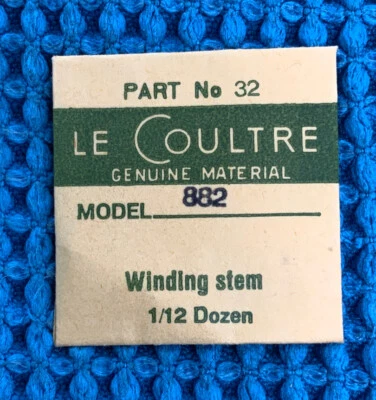 Jaeger LeCoultre Stem Cal. 882 Part #32 401 NOS - Image 1 of 2