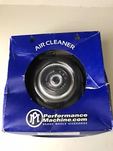 Indian Performance Machine Vintage Air Cleaner 0206-2133-BM New See Pictures - Picture 1 of 12