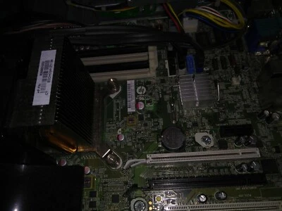HP 6305 Pro AMD Motherboard P/N 703596-001 676196-002 with AMD Phenom II X2 B55 - Image 1 of 2