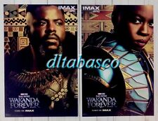 Set of 2! Black Panther WAKANDA FOREVER AMC 11x17 Promo Movie Poster Week 3