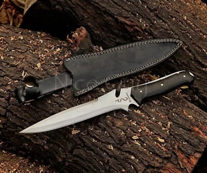 Handmade RE4 Jack Krauser's Knife Spring Steel Resident Evil 4 Movie Replica USA - Picture 1 of 9