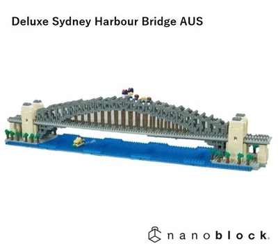NANOBLOCK - Sydney Harbour Bridge - Deluxe Edition - 1510 + pieces - Image 1 of 3