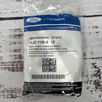 Tapacubos central Ford F-150 2015-2020 3" cromo azul ovalado OEM FL3Z-1130-G Foto 1 de 4