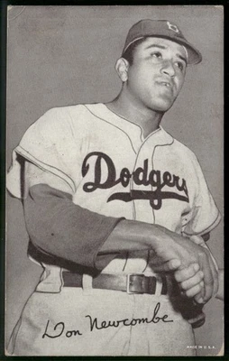 Exposiciones 1947-66 (W461) #NNO Don Newcombe en buen estado/en muy buen estado Foto 1 de 2