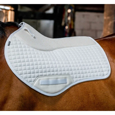 Horseware Ireland White Cob/Full Schabracke Tech Comfort Saddle Pad - Bild 1 von 4