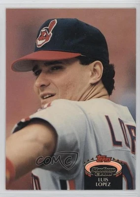1992 Topps Stadium Club Luis Lopez #556 Rookie RC - Image 1 of 2