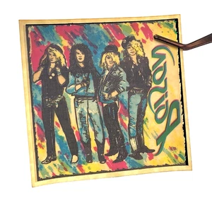 ULTRA RARE!!! POISON HEAVY METAL ROCK HAIR BAND VINTAGE sticker decal WINDOW 80s - Picture 1 of 5