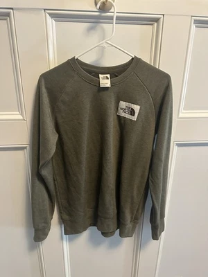 Sudadera para mujer The North Face verde salvia talla M pulóver preppy Foto 1 de 3