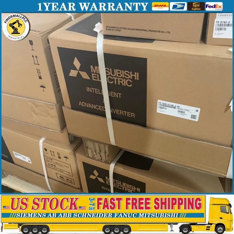 NEW MITSUBISHI FR-F840-01160-2-60 INVERTER FRF84001160260 US Free TAX - Image 1 of 1