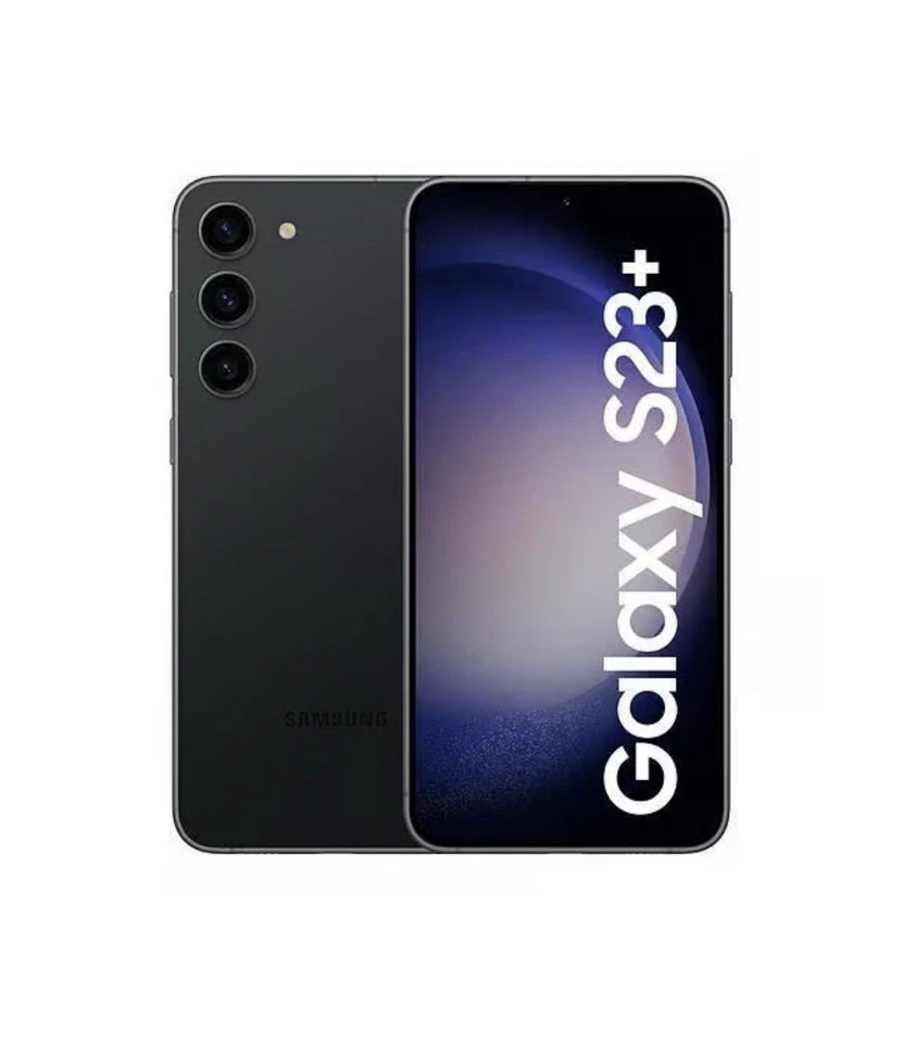 Smartphone Samsung Galaxy S23 Plus SM-S916B 8 GB/512 GB nero di seconda mano