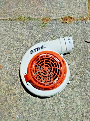 STIHL BG86C/56C SH86C/56C HAND HELD BLOWER ORANGE SCREEN & TORSION SPRING ( USED - Image 1 of 4