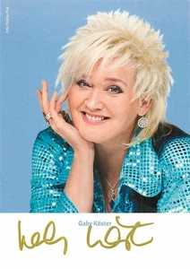 Gaby Köster - Autogrammkarte - TV-Star - Comedy - Unikat - Picture 1 of 2