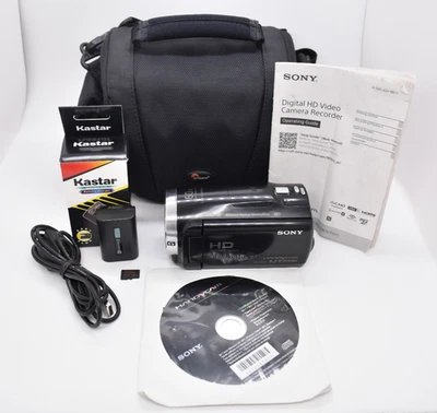 Sony Handyman HDR-CX675 Digital Video Camcorder Full HD 30x Zoom - Bundle Tested - Image 1 of 4
