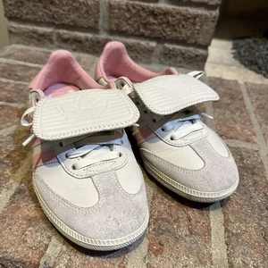 Adidas x Pharrell Williams Humanrace Samba Wonder Mauve ID3127 Mens size 4 5.5W - Picture 1 of 21