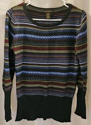 Suéter Royal Robbins Multicolor Rayas Talla Pequeña Foto 1 de 4