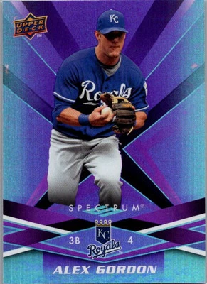 2009 Upper Deck Spectrum #45 Alex Gordon - Image 1 of 2
