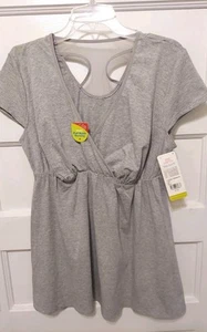 Nwts Loving Moments By Leading Lady Size 2X Gray Maternity Nursing Top  - Picture 1 of 10