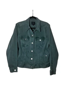 Liverpool Los Angeles Jeansjacke, Schiefergrün Damen 1X, gebraucht. - Bild 1 von 5