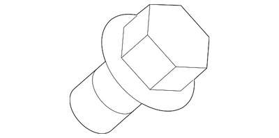 BMW X3 2015-2017 genuino - Tornillo de varilla 07-11-9-904-488 Foto 1 de 2