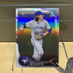 2016 Bowman Draft Chrome BO BICHETTE Blue Jays Refractor Rookie 1st SP #74 - Picture 1 of 2