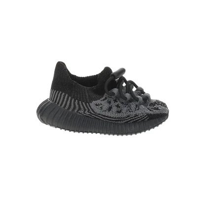 Adidas Yeezy Boost 350 V2 Cmpct Sin Cordones Infantes Niños Negro Tenis Informales Zapato Foto 1 de 4