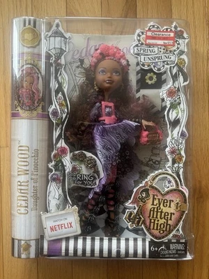 Muñeca de moda Mattel 2014 12" madera de cedro Ever After High Spring sin resortes como nueva MiB Foto 1 de 4